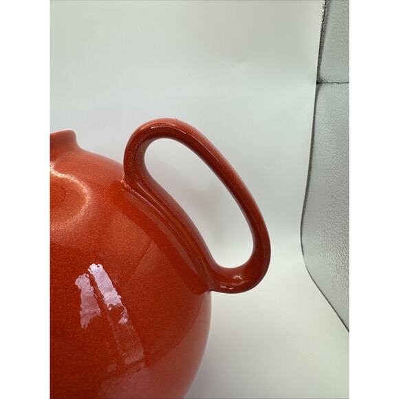 Vintage Waechtersbach Solid Red‎ bubble shaped 70 oz Pitcher - Picture 4 of 12
